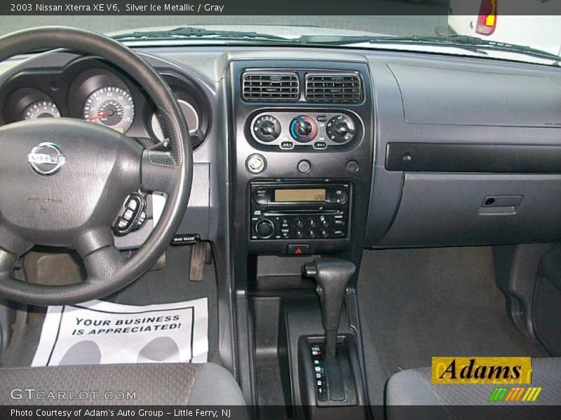 Silver Ice Metallic / Gray 2003 Nissan Xterra XE V6