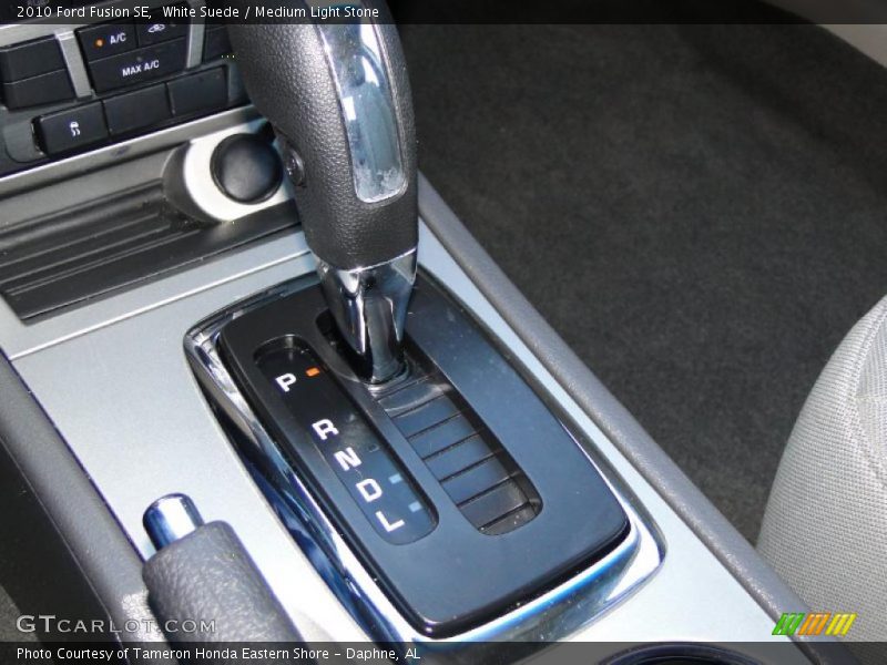 White Suede / Medium Light Stone 2010 Ford Fusion SE