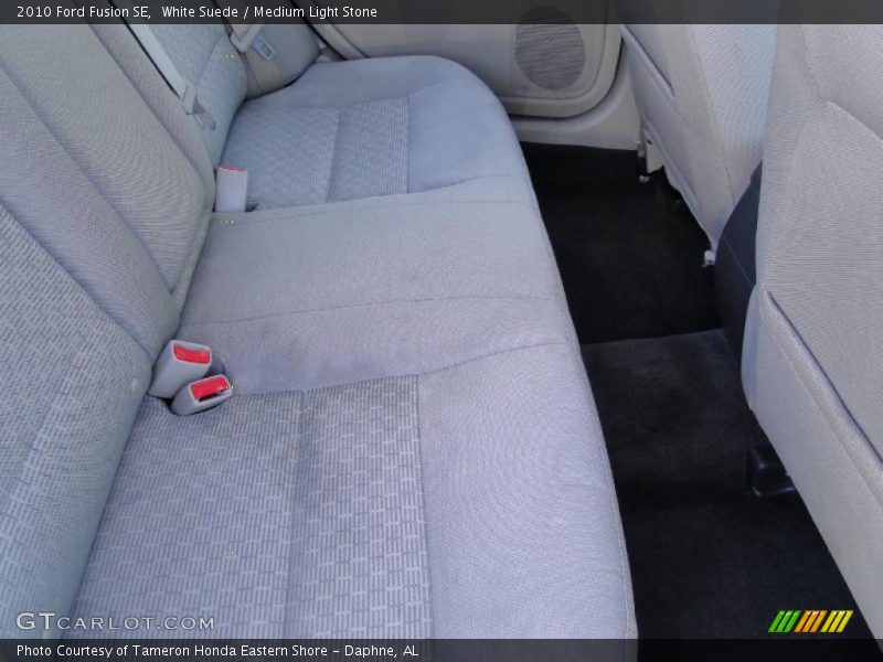White Suede / Medium Light Stone 2010 Ford Fusion SE