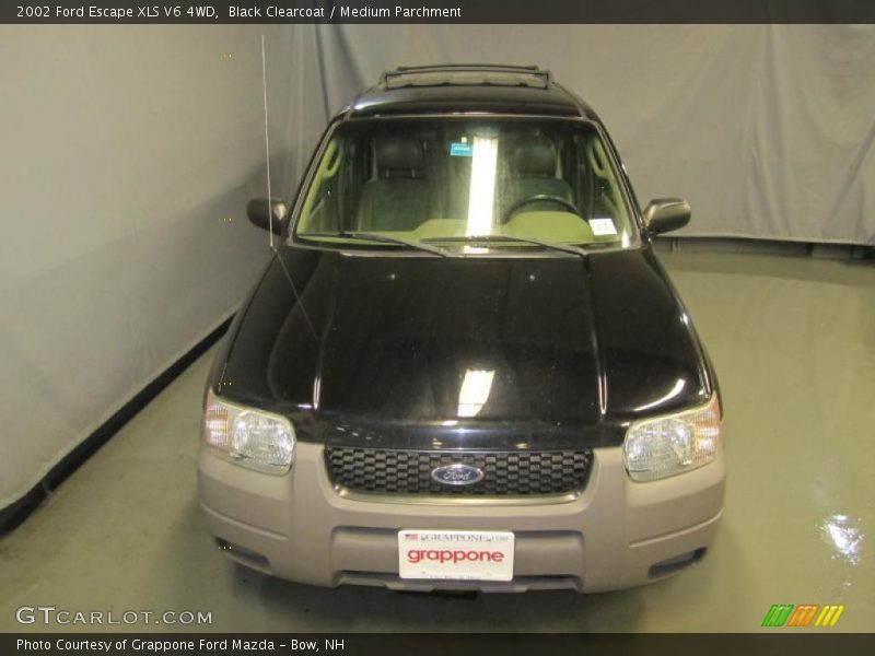 Black Clearcoat / Medium Parchment 2002 Ford Escape XLS V6 4WD