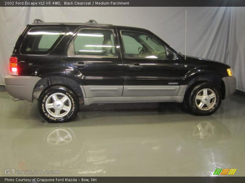 Black Clearcoat / Medium Parchment 2002 Ford Escape XLS V6 4WD