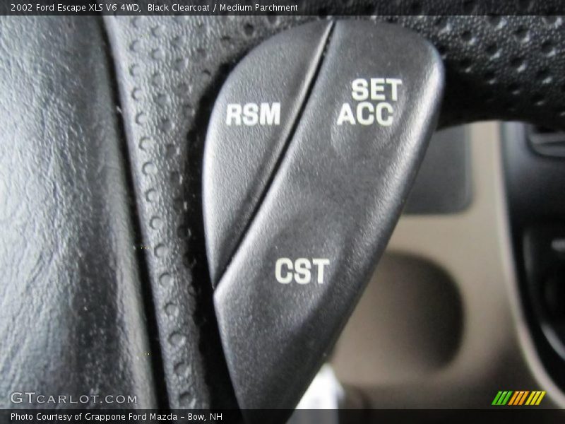 Black Clearcoat / Medium Parchment 2002 Ford Escape XLS V6 4WD
