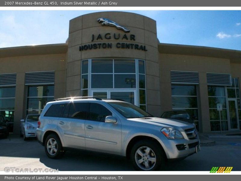 Iridium Silver Metallic / Ash Grey 2007 Mercedes-Benz GL 450