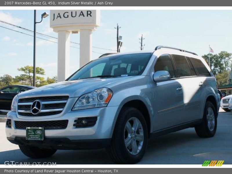 Iridium Silver Metallic / Ash Grey 2007 Mercedes-Benz GL 450