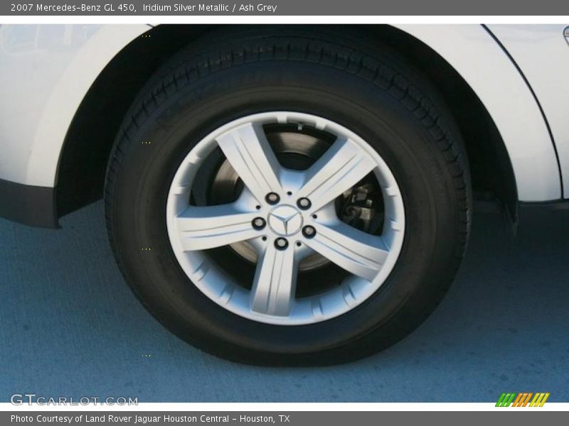 Iridium Silver Metallic / Ash Grey 2007 Mercedes-Benz GL 450