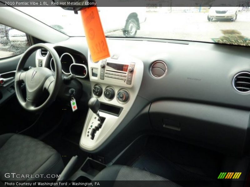 Dashboard of 2010 Vibe 1.8L