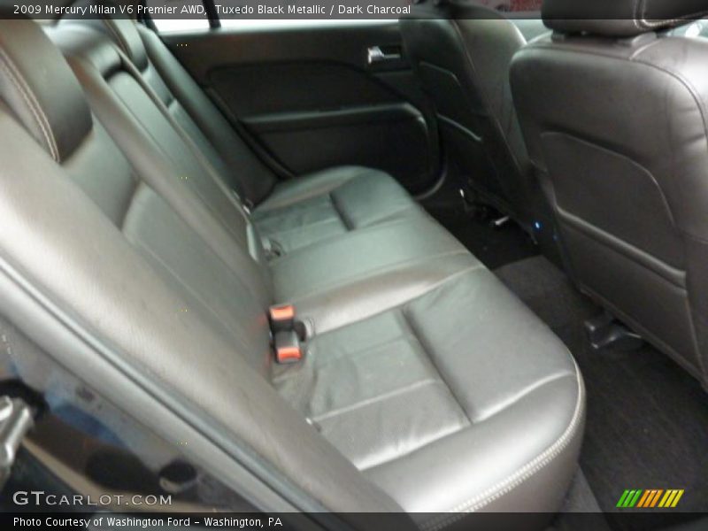Tuxedo Black Metallic / Dark Charcoal 2009 Mercury Milan V6 Premier AWD