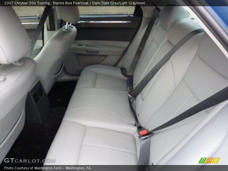 Marine Blue Pearlcoat / Dark Slate Gray/Light Graystone 2007 Chrysler 300 Touring