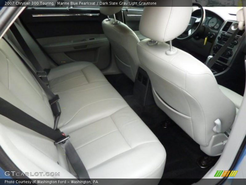 Marine Blue Pearlcoat / Dark Slate Gray/Light Graystone 2007 Chrysler 300 Touring