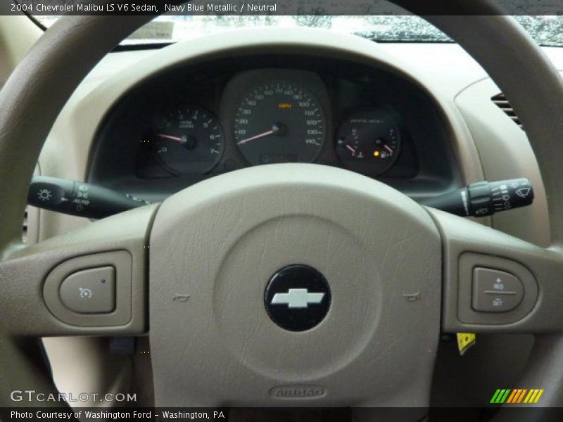 Controls of 2004 Malibu LS V6 Sedan