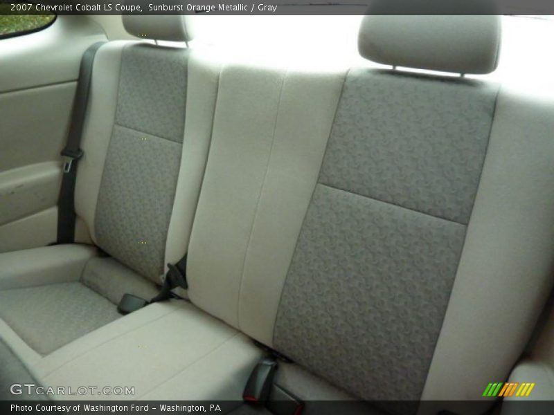 Sunburst Orange Metallic / Gray 2007 Chevrolet Cobalt LS Coupe