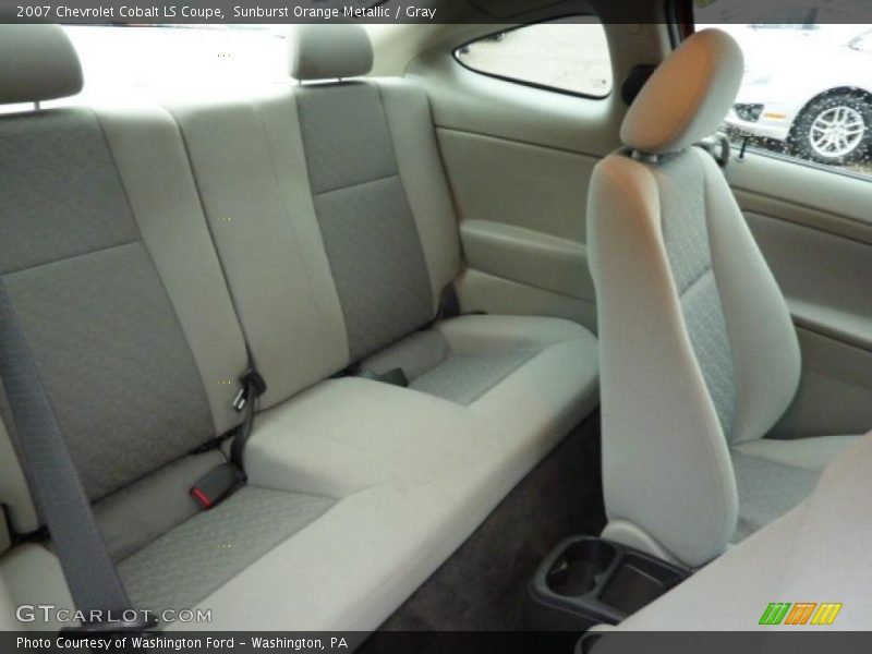 Sunburst Orange Metallic / Gray 2007 Chevrolet Cobalt LS Coupe