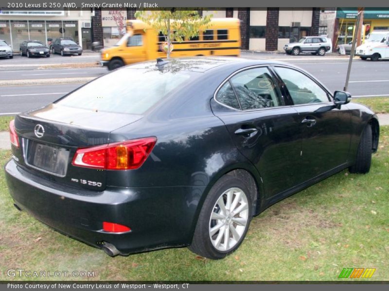 Smoky Granite Mica / Black 2010 Lexus IS 250 AWD