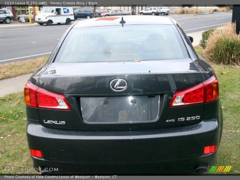 Smoky Granite Mica / Black 2010 Lexus IS 250 AWD
