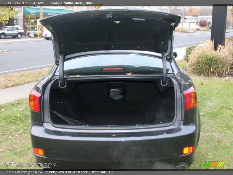 Smoky Granite Mica / Black 2010 Lexus IS 250 AWD