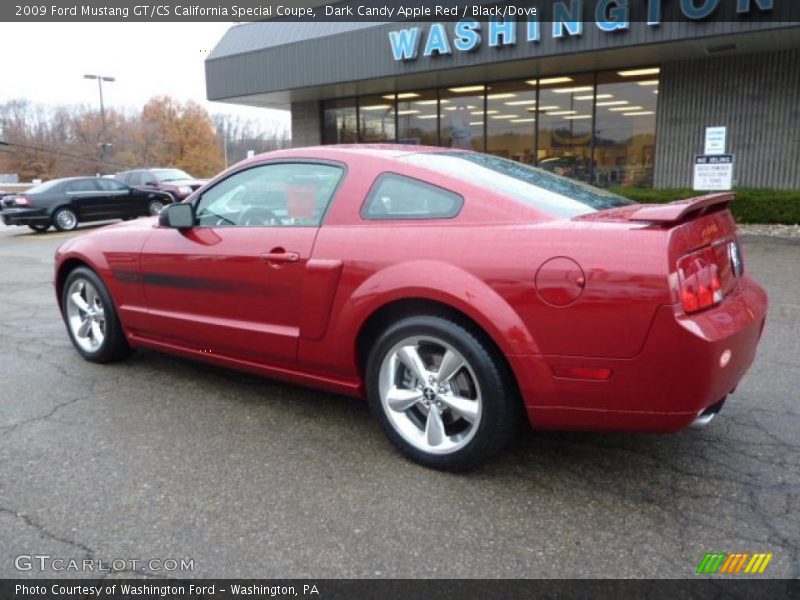  2009 Mustang GT/CS California Special Coupe Dark Candy Apple Red