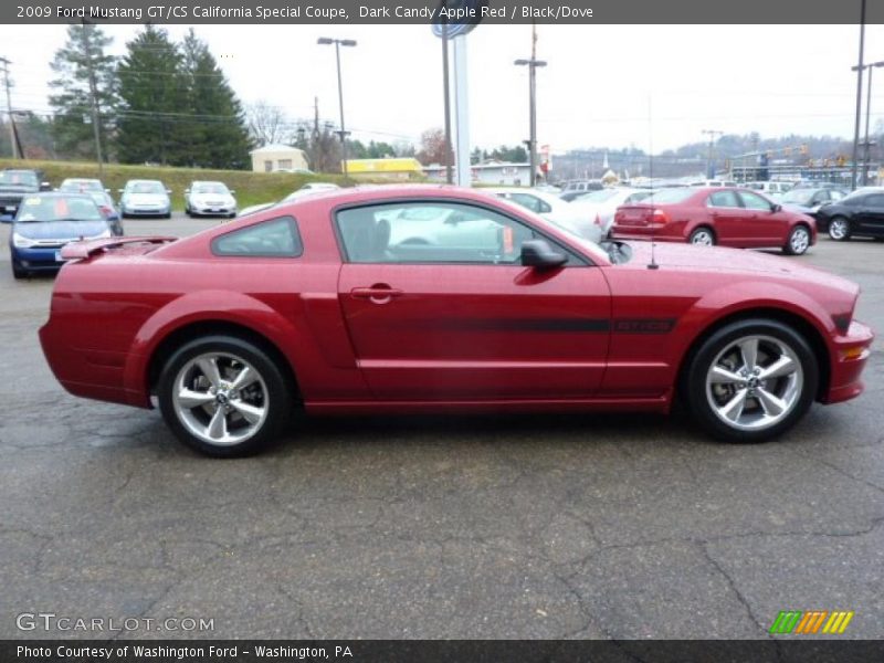  2009 Mustang GT/CS California Special Coupe Dark Candy Apple Red
