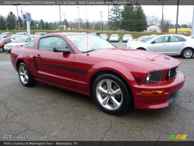  2009 Mustang GT/CS California Special Coupe Dark Candy Apple Red