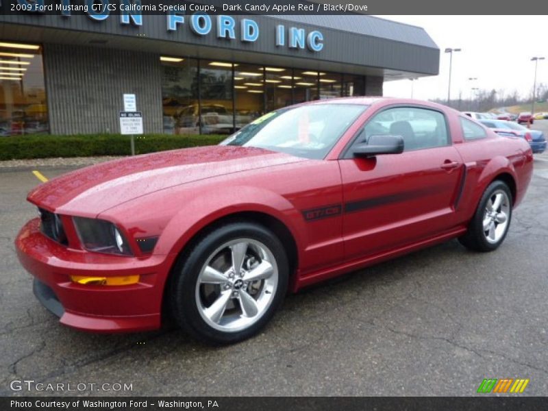 Front 3/4 View of 2009 Mustang GT/CS California Special Coupe