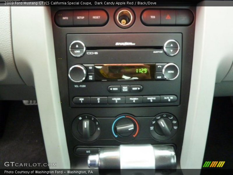 Dark Candy Apple Red / Black/Dove 2009 Ford Mustang GT/CS California Special Coupe