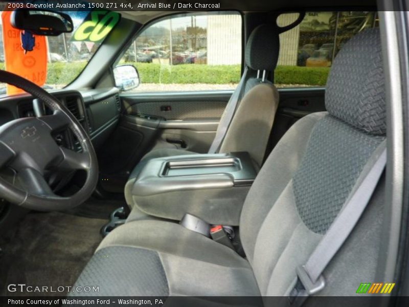 Arrival Blue / Dark Charcoal 2003 Chevrolet Avalanche 1500 Z71 4x4