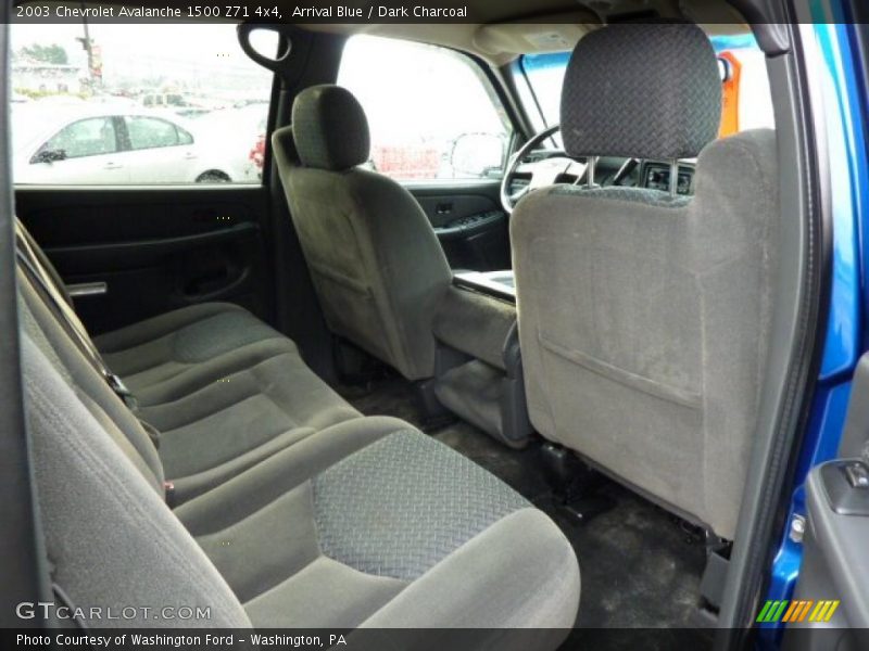 Arrival Blue / Dark Charcoal 2003 Chevrolet Avalanche 1500 Z71 4x4