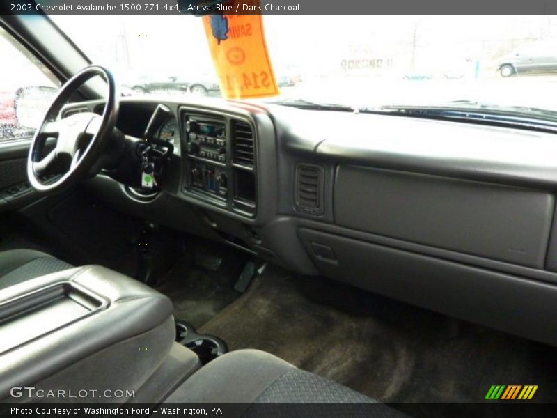 Arrival Blue / Dark Charcoal 2003 Chevrolet Avalanche 1500 Z71 4x4