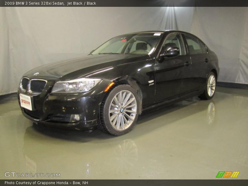 Jet Black / Black 2009 BMW 3 Series 328xi Sedan