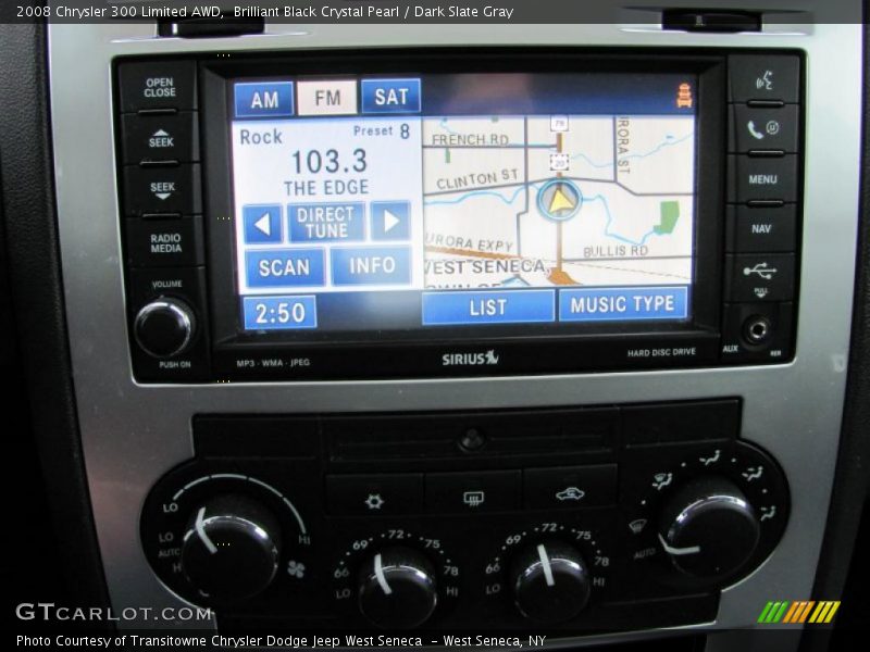 Navigation of 2008 300 Limited AWD