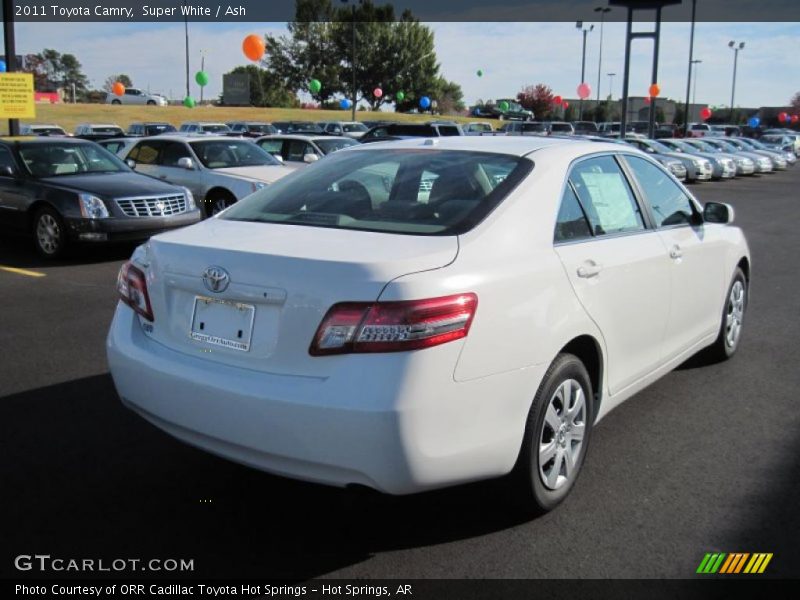 Super White / Ash 2011 Toyota Camry