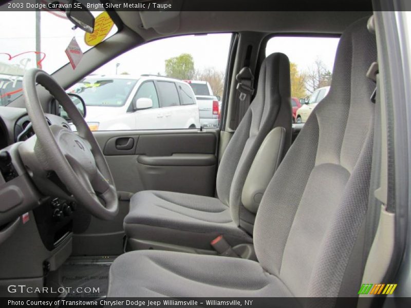  2003 Caravan SE Taupe Interior