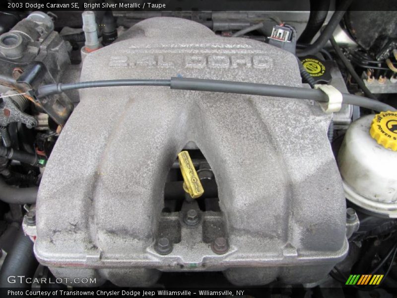  2003 Caravan SE Engine - 2.4 Liter DOHC 16-Valve 4 Cylinder