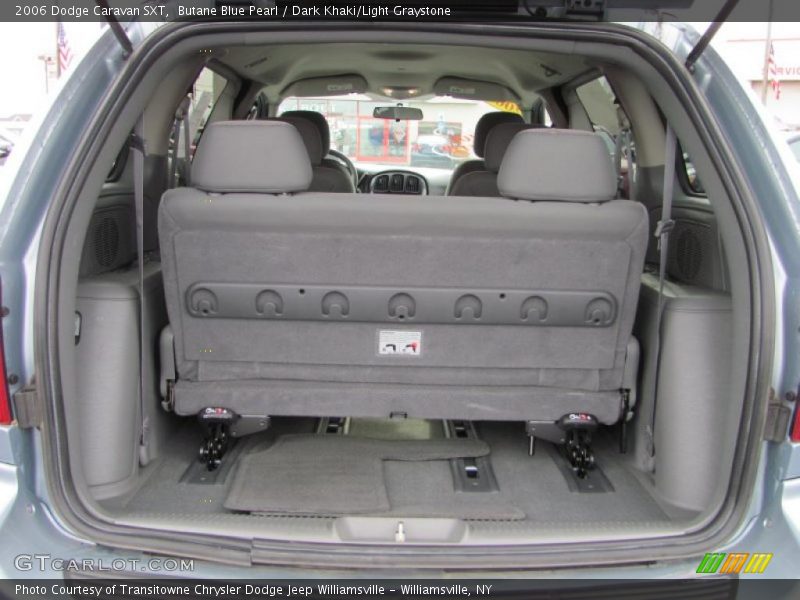 Butane Blue Pearl / Dark Khaki/Light Graystone 2006 Dodge Caravan SXT
