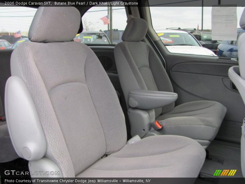 Butane Blue Pearl / Dark Khaki/Light Graystone 2006 Dodge Caravan SXT