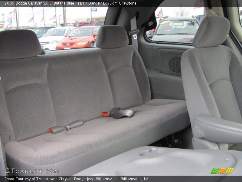 Butane Blue Pearl / Dark Khaki/Light Graystone 2006 Dodge Caravan SXT