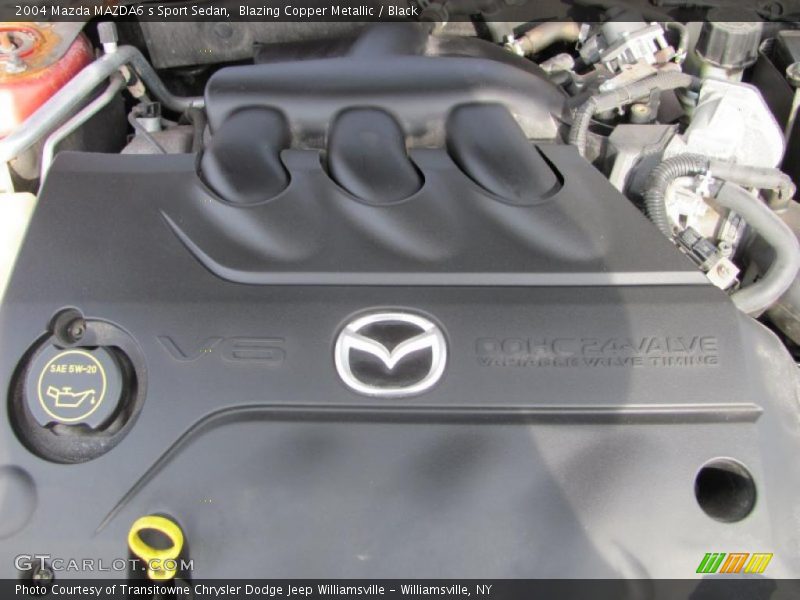  2004 MAZDA6 s Sport Sedan Engine - 3.0 Liter DOHC 24 Valve VVT V6