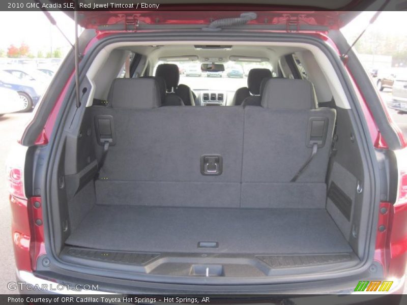 Red Jewel Tintcoat / Ebony 2010 GMC Acadia SLE