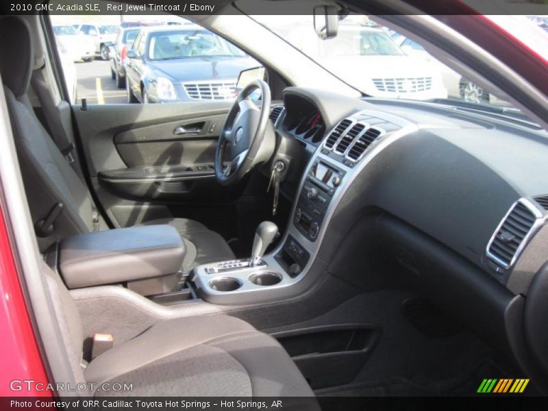 Red Jewel Tintcoat / Ebony 2010 GMC Acadia SLE