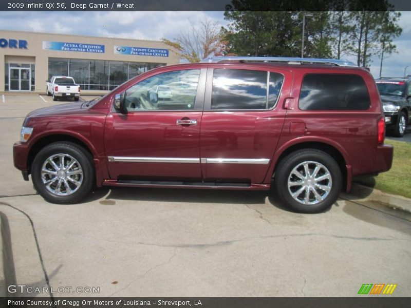  2009 QX 56 Deep Garnet