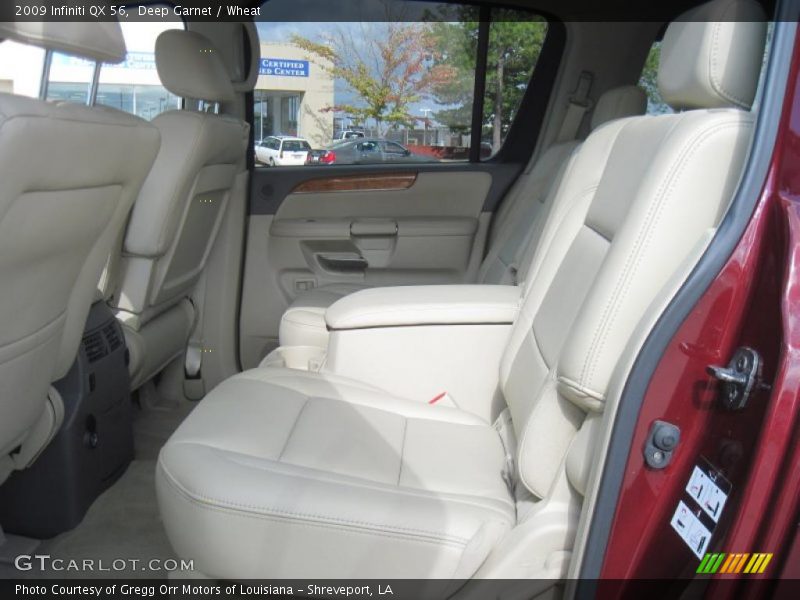  2009 QX 56 Wheat Interior