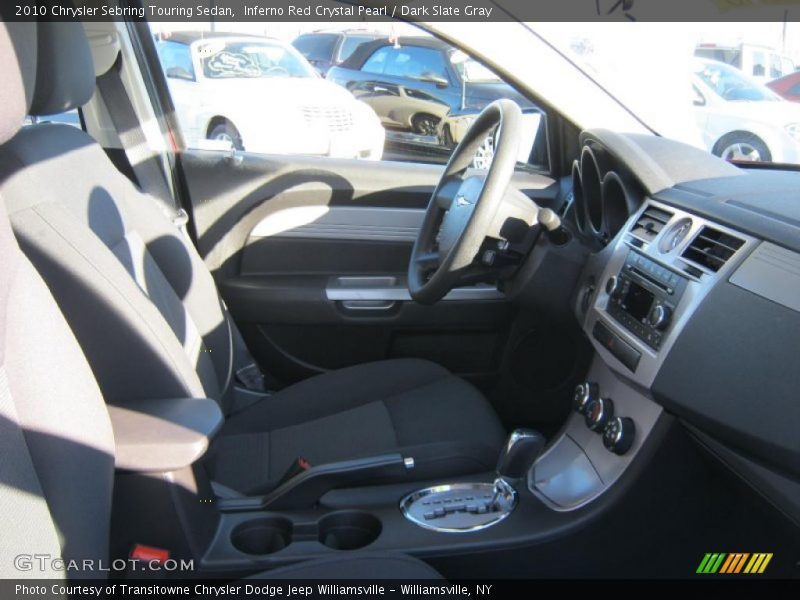 Inferno Red Crystal Pearl / Dark Slate Gray 2010 Chrysler Sebring Touring Sedan