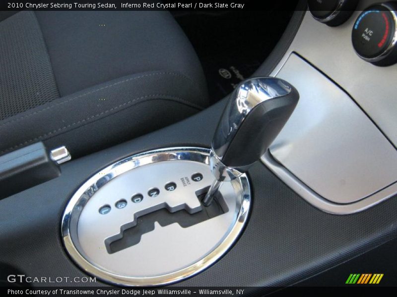 Inferno Red Crystal Pearl / Dark Slate Gray 2010 Chrysler Sebring Touring Sedan