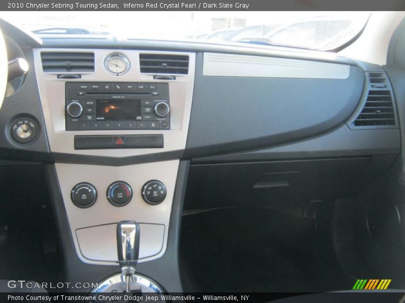 Inferno Red Crystal Pearl / Dark Slate Gray 2010 Chrysler Sebring Touring Sedan