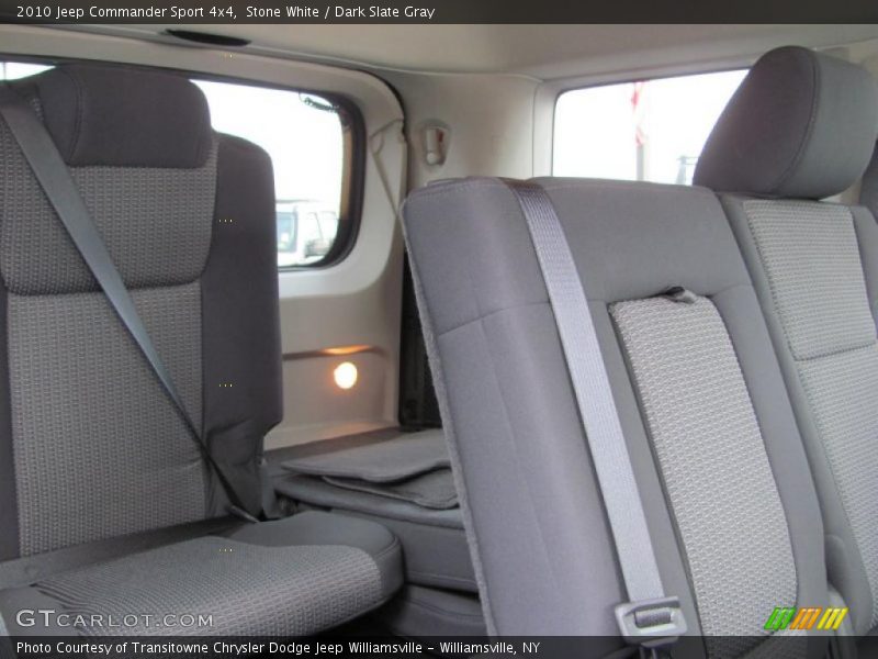 Stone White / Dark Slate Gray 2010 Jeep Commander Sport 4x4