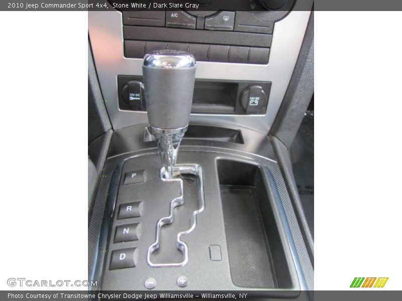 Stone White / Dark Slate Gray 2010 Jeep Commander Sport 4x4