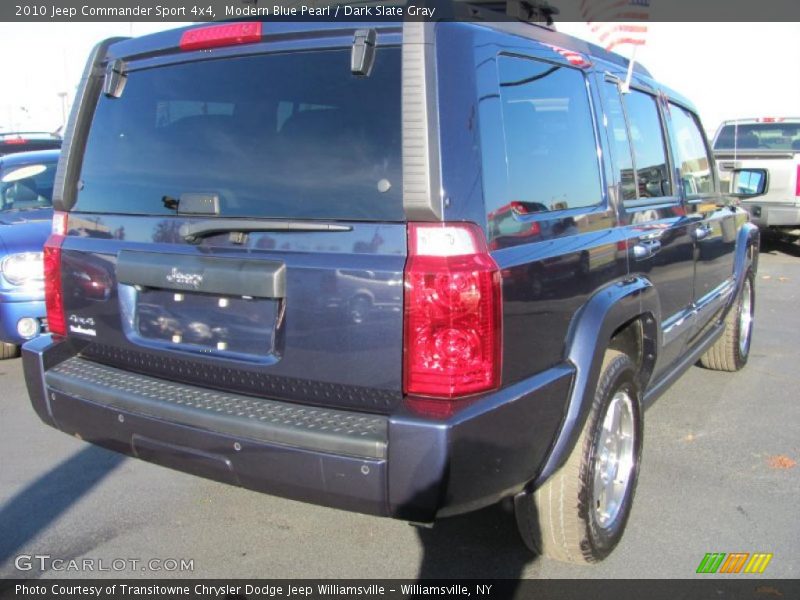 Modern Blue Pearl / Dark Slate Gray 2010 Jeep Commander Sport 4x4