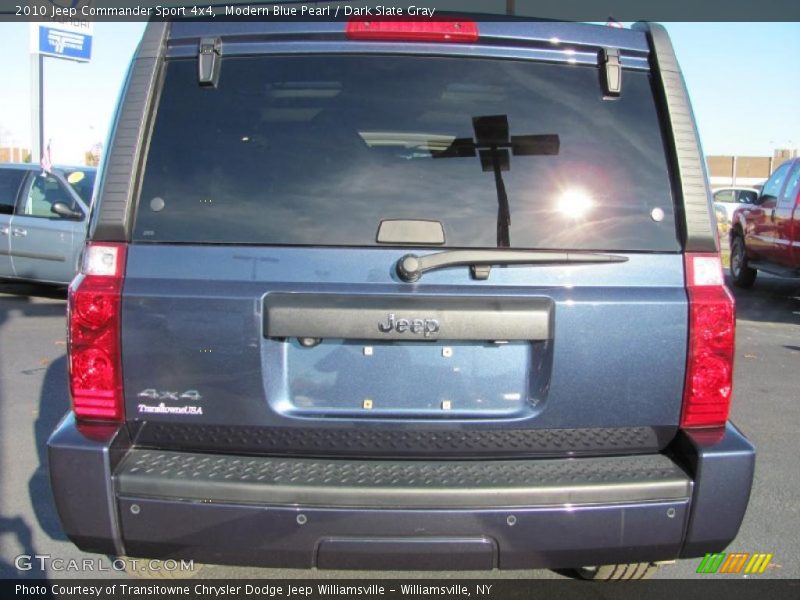 Modern Blue Pearl / Dark Slate Gray 2010 Jeep Commander Sport 4x4