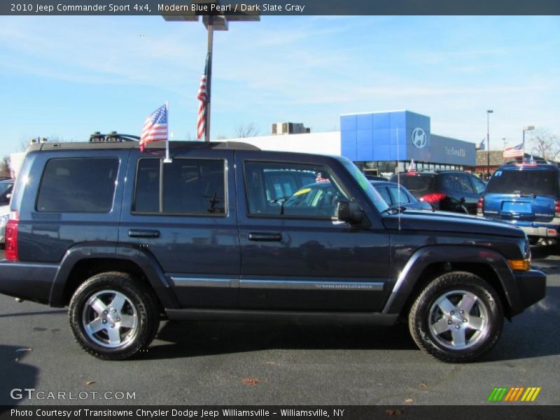 Modern Blue Pearl / Dark Slate Gray 2010 Jeep Commander Sport 4x4