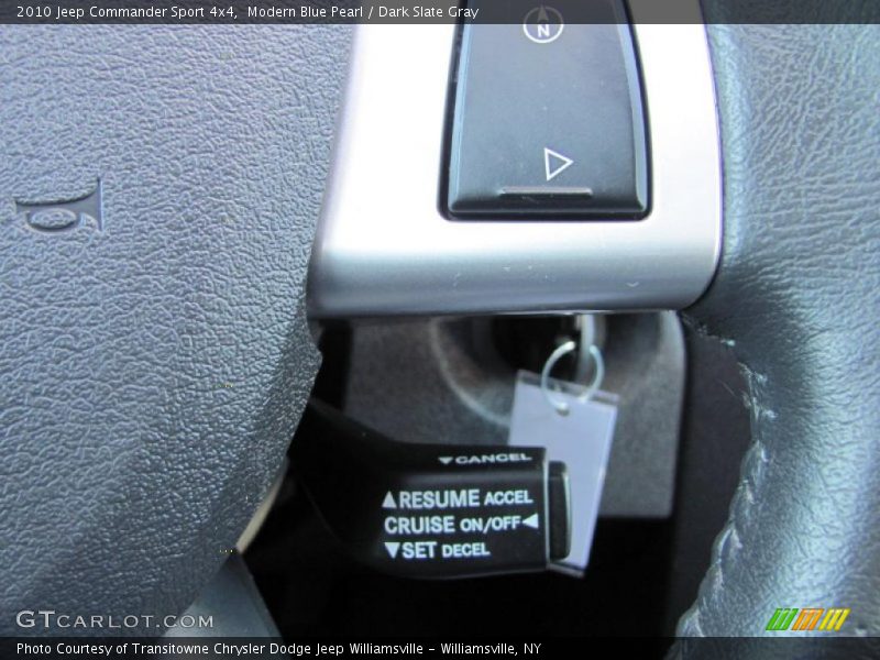 Modern Blue Pearl / Dark Slate Gray 2010 Jeep Commander Sport 4x4