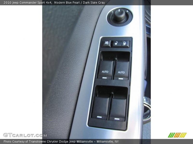 Modern Blue Pearl / Dark Slate Gray 2010 Jeep Commander Sport 4x4